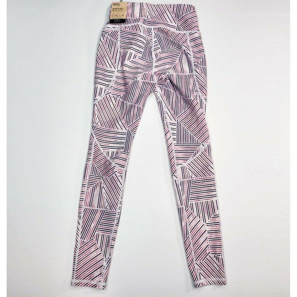 Calia Energize 7/8th Leggings Women's Pants Lycra Athletic Sport WAX32185PRT - Picture 3 of 12